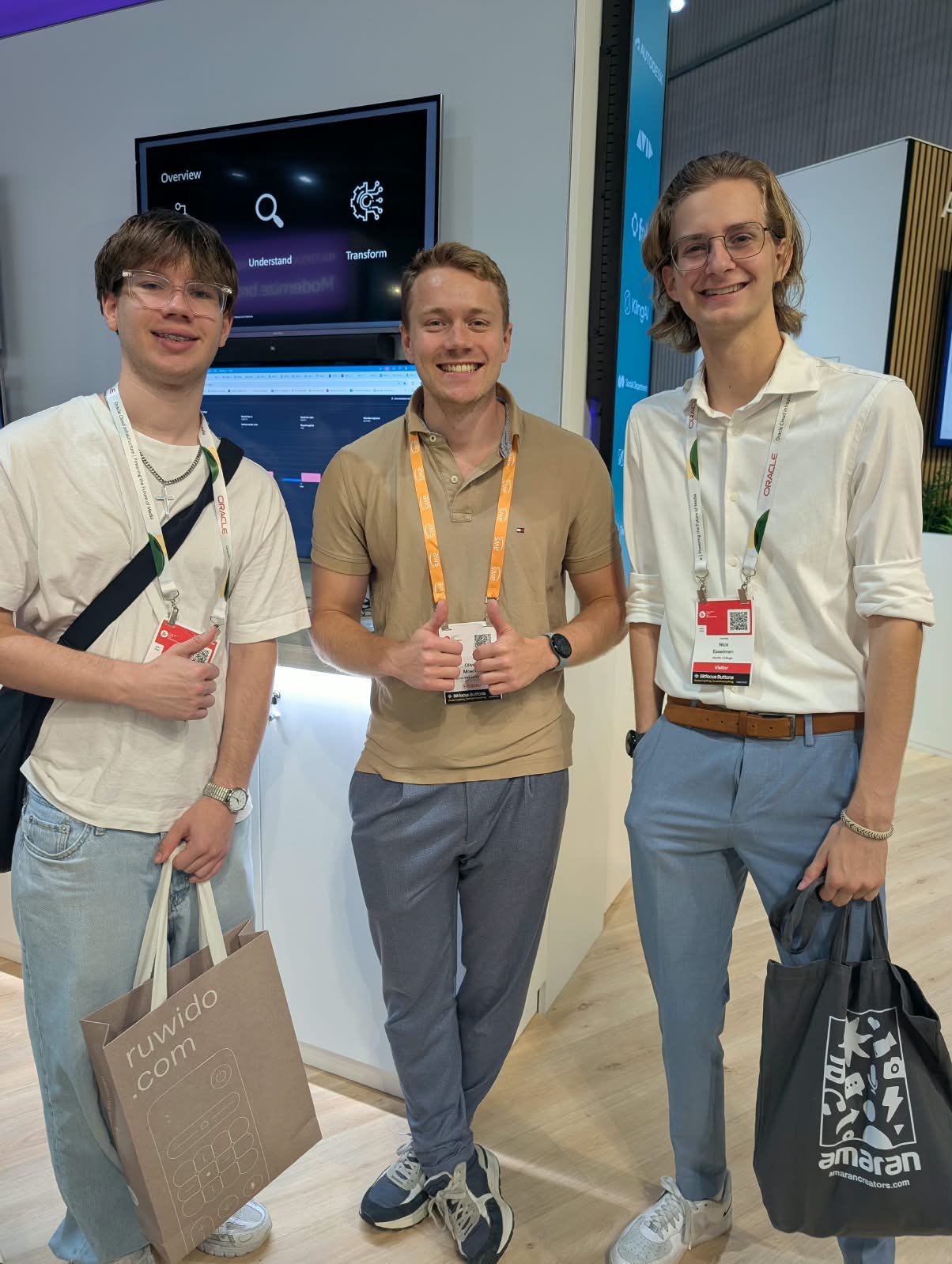 AWS stand at IBC 2026