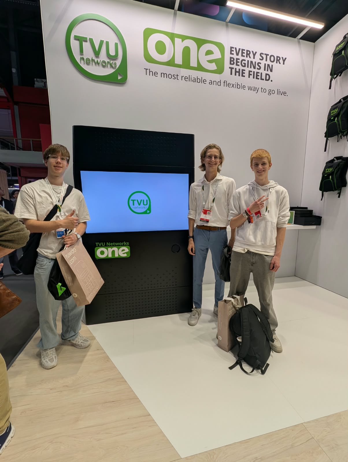 TVU stand at IBC 2026